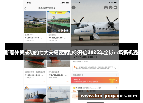 新春外贸成功的七大关键要素助你开启2025年全球市场新机遇