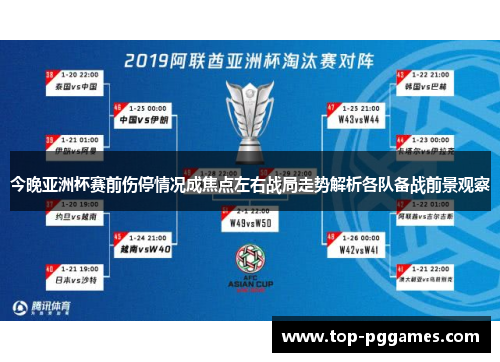 今晚亚洲杯赛前伤停情况成焦点左右战局走势解析各队备战前景观察 今晚亚洲杯赛前伤停情况成焦点左右战局走势解析各队备战前景观察